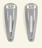 Balenciaga logo hair clips set of two - British product