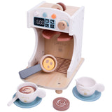 Chad Valley wooden coffee barista machine, UK version