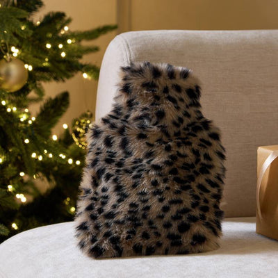 Argos Habitat 1L Hot Water Bottle with Faux Fur Animal Print Cover- Buy online at McGrocer
