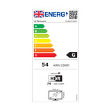 LG 43-inch QNED70A smart 4K TV, imported from the UK