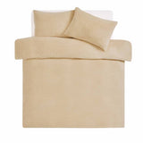 Argos Home teddy fleece cream bedding set single (British brand)