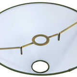 Habitat Cone Taper Green Easy Fit Lampshade - 40cm