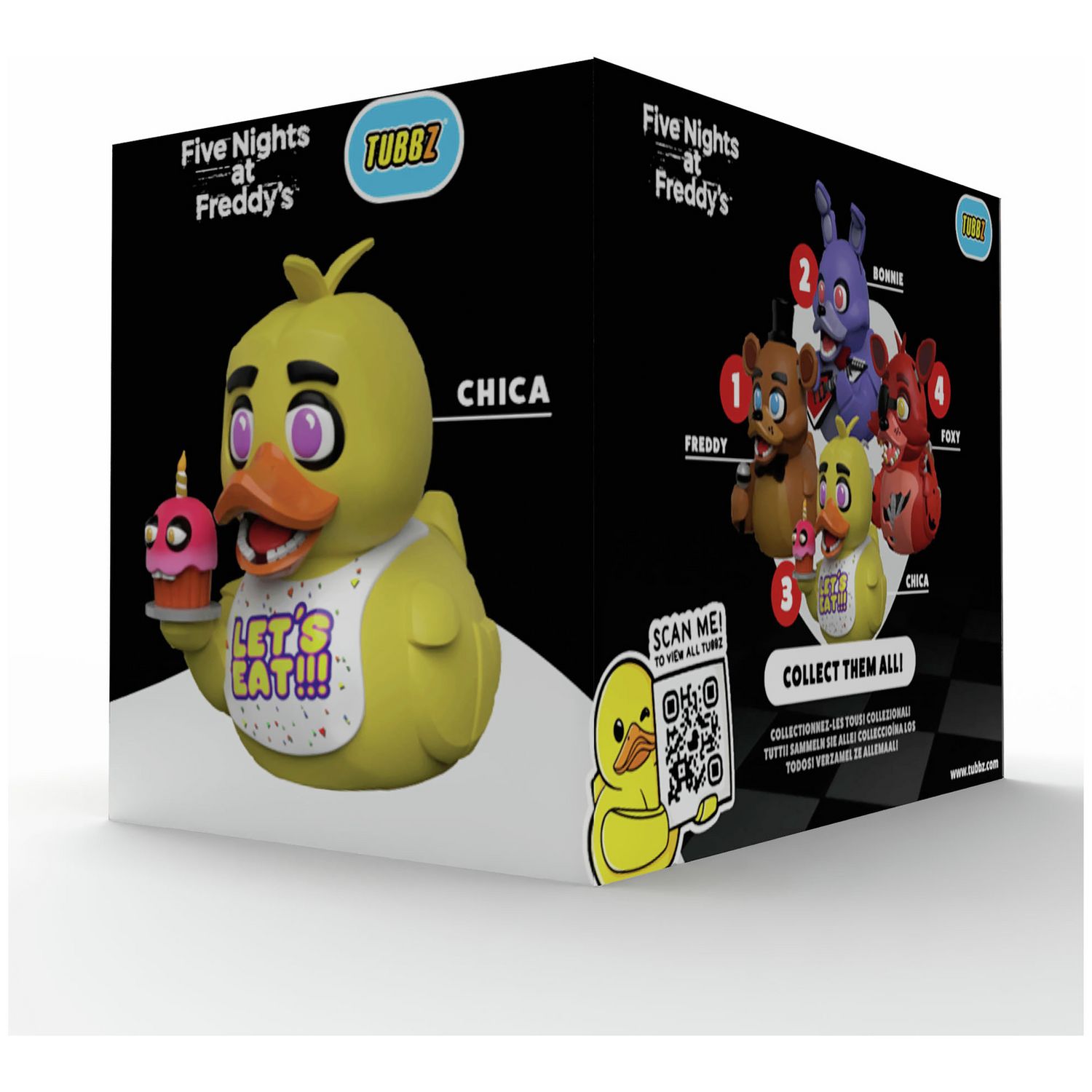 Tubbz Chica rubber duck boxed edition, imported from the UK