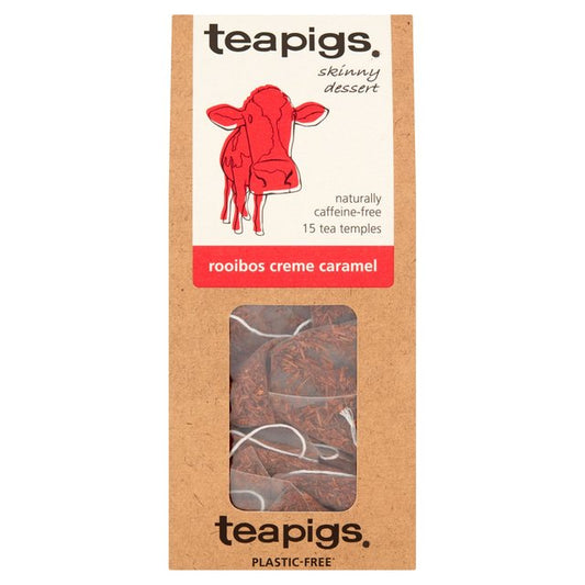 Teapigs Rooibos Creme Caramel Tea Bags   15 per pack