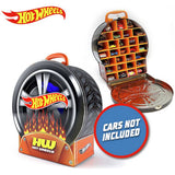 Hot Wheels Fire Wheel garage metal car case (British brand)
