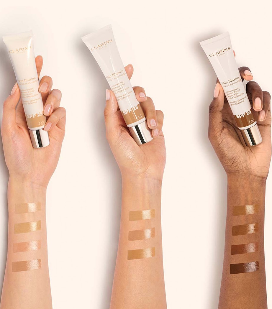 Clarins Skin Illusion Tinted Moisturizer SPF 25 - British product