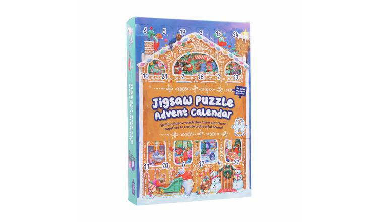 Professor Puzzle advent calendar jigsaw puzzle 2025 - British product