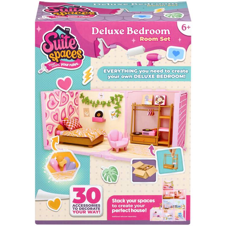 Suite Spaces All In One Bedroom Set for dolls 24cm, imported from the UK
