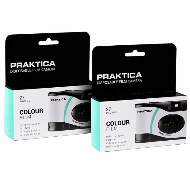 Praktica disposable camera 27 exposure, UK version