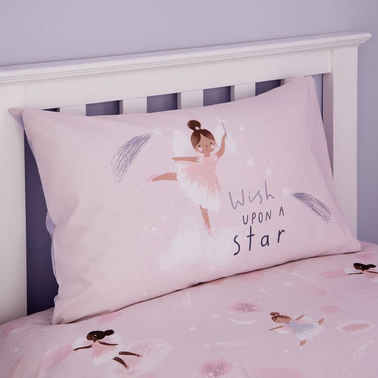 Catherine Lansfield Dancing Fairies kids bedding set toddler (British brand)