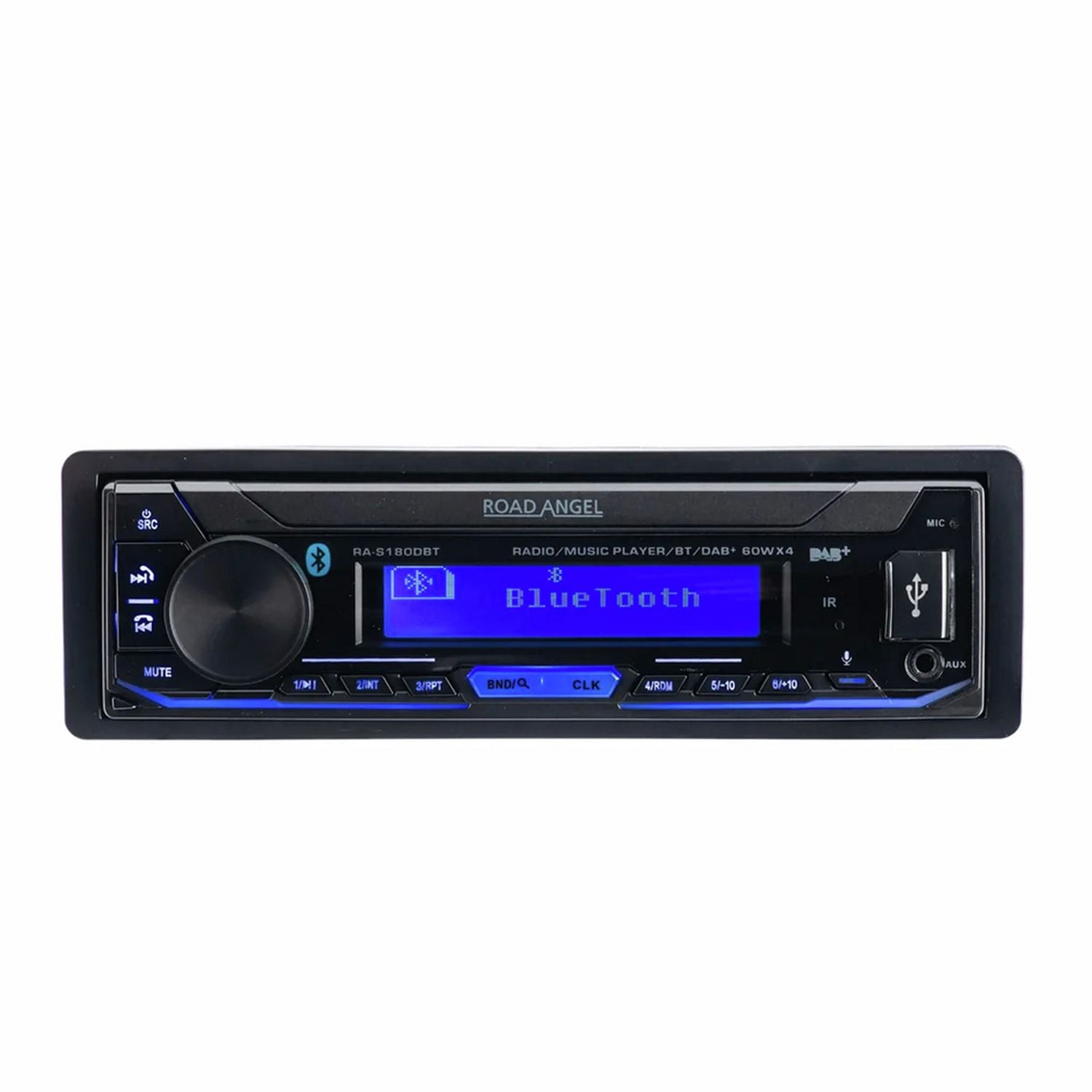 Road Angel RA-S180DBT mechless car stereo, imported from the UK