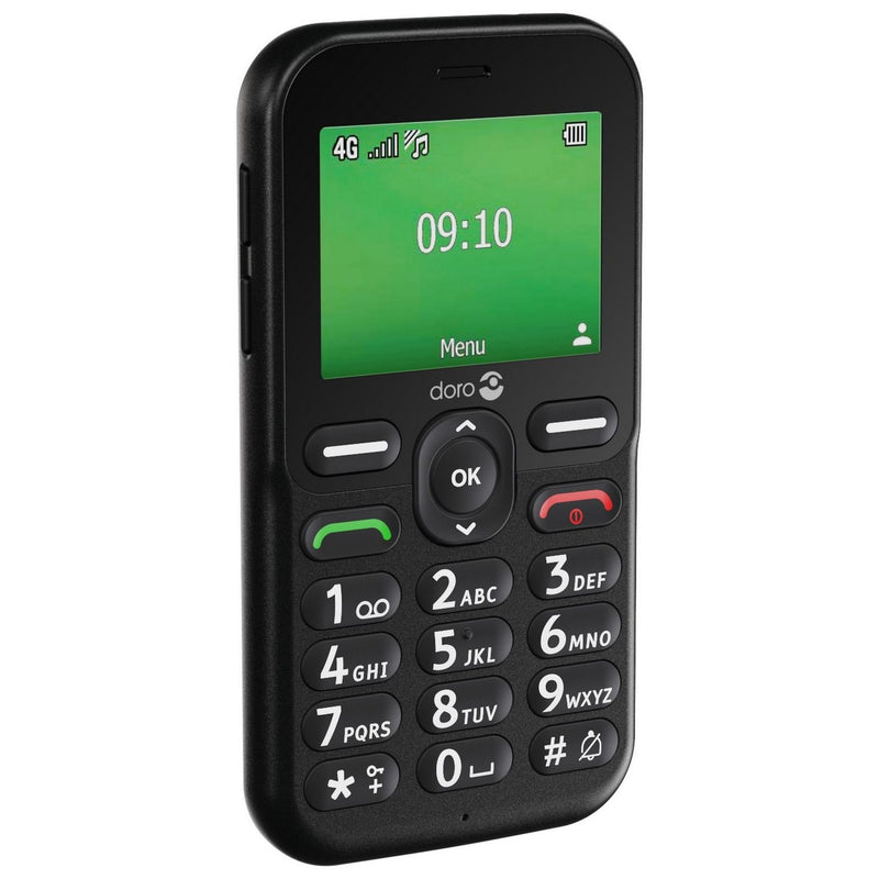 Doro Leva E10 black SIM free phone - British product