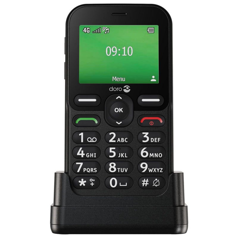 Doro Leva E10 black SIM free phone - British product