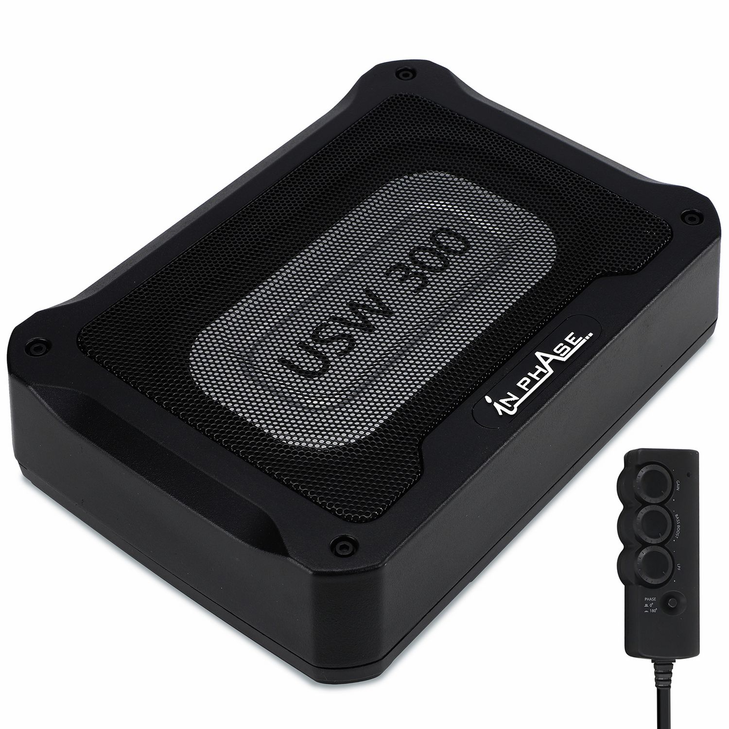 In Phase USW 300 underseat subwoofer, imported from the UK