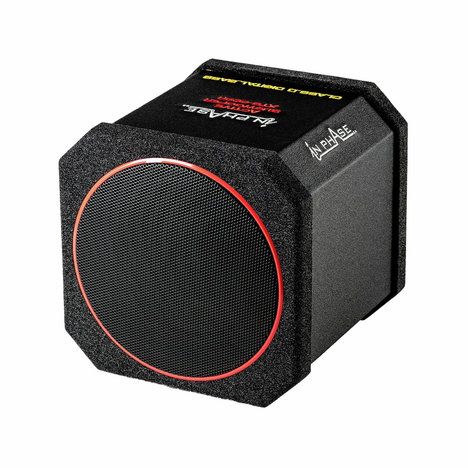 In Phase XTB-828R underseat car subwoofer 25cm, UK version