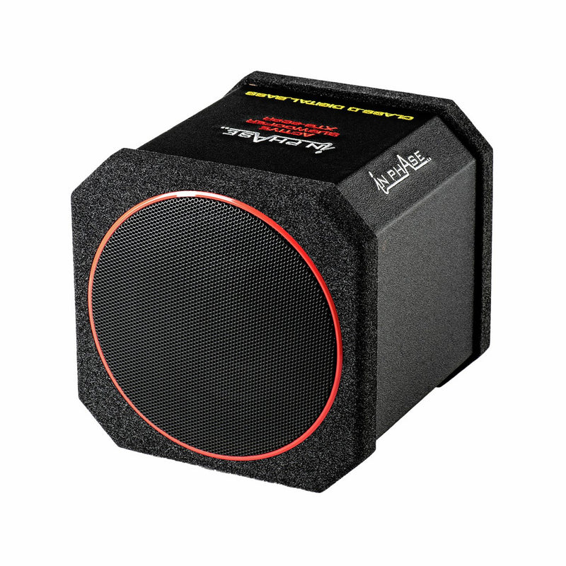 In Phase XTB-828R underseat car subwoofer 25cm, UK version