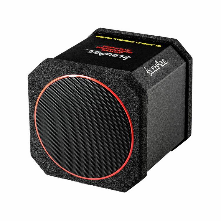 In Phase XTB-828R underseat car subwoofer 25cm, UK version