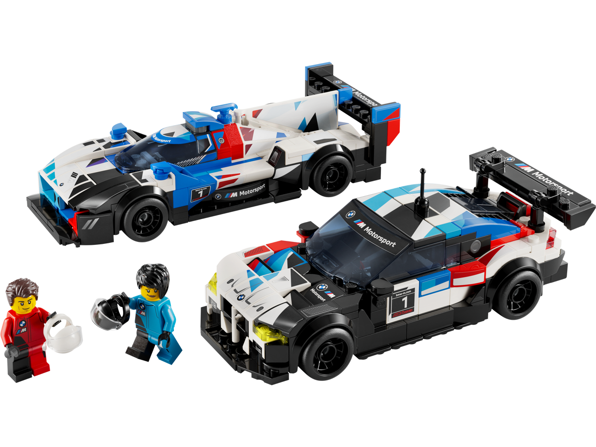 LEGO Speed Champions BMW M4 GT3 BMW M Hybrid V8 double pack, UK version