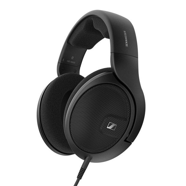 Sennheiser HD 560s over-ear open back headphones black (British brand)