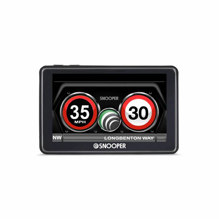Snooper My Speed sat nav with 5-inch touchscreen - British product