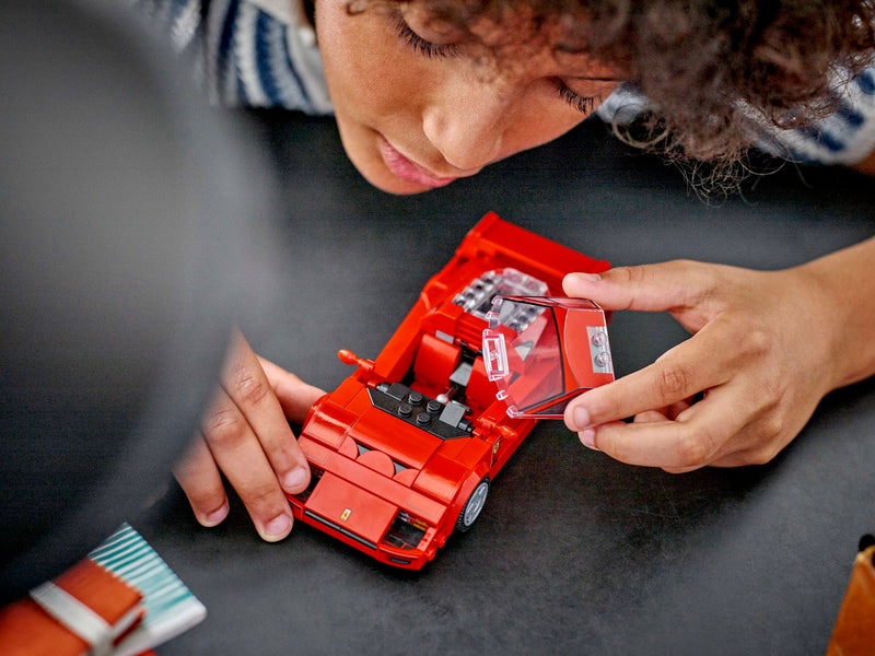 LEGO Speed Champions Ferrari F40 Supercar toy car 318 pieces - British product
