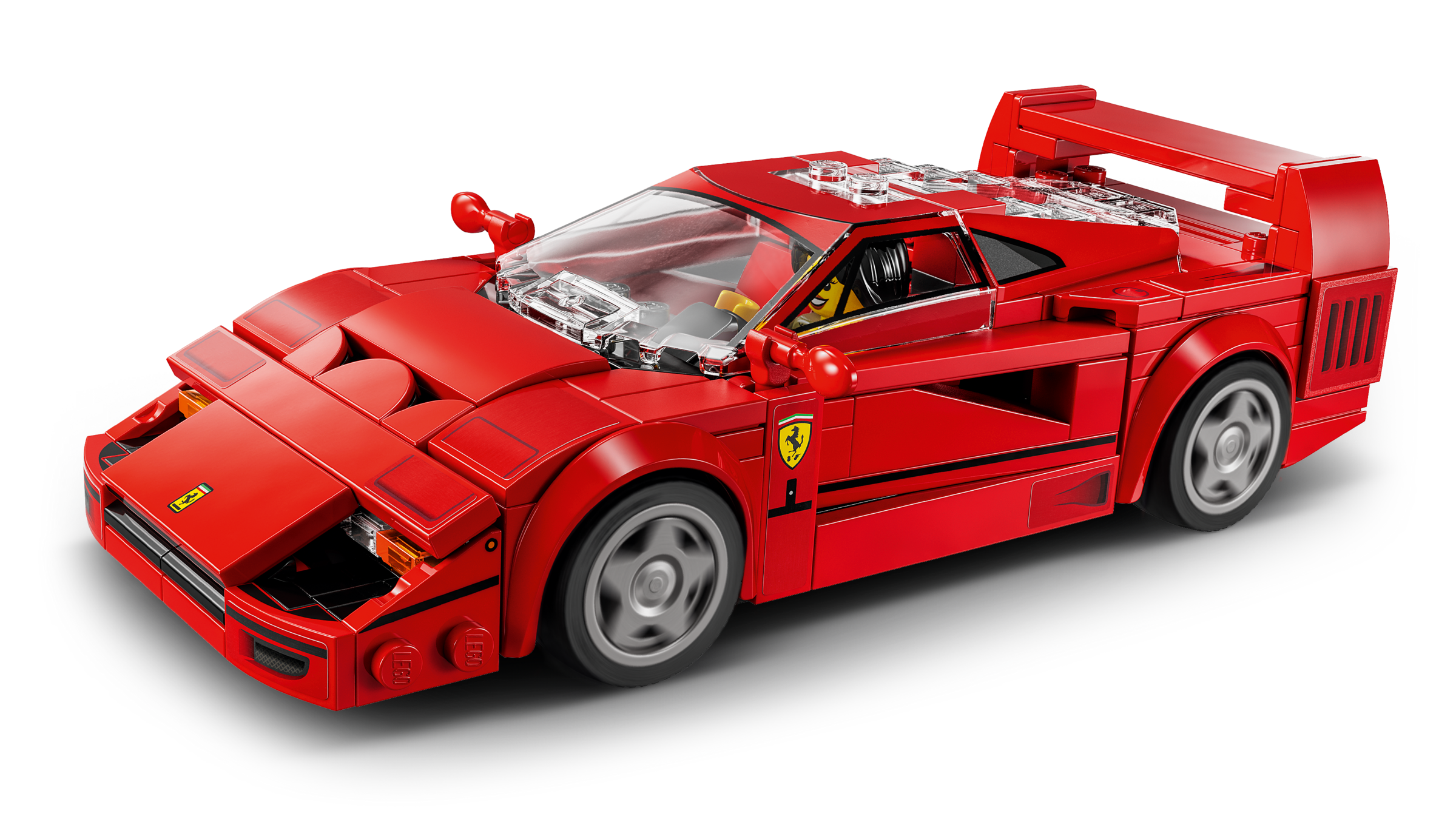 LEGO Speed Champions Ferrari F40 Supercar toy car 318 pieces - British product