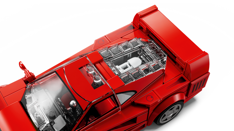 LEGO Speed Champions Ferrari F40 Supercar toy car 318 pieces - British product