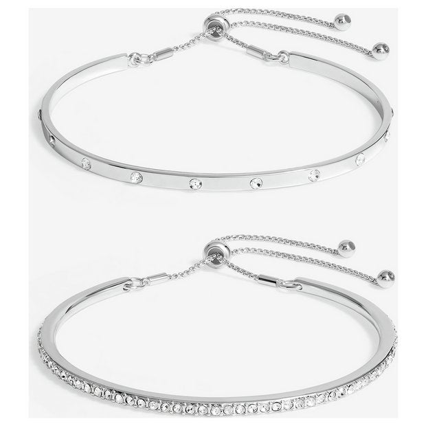 Lipsy crystal bar bracelets pack of 2, imported from the UK