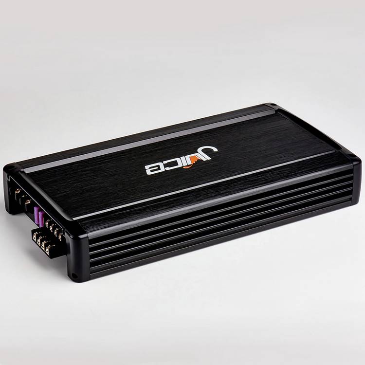 Juice JA1504 car amplifier with adjustable filters, imported from the UK