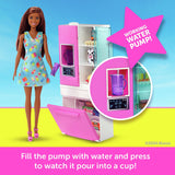 Barbie Estate Dolls House with pool slide, 3 dolls - British product
