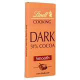 Lindt 51% Dark Cooking Chocolate Bar    200g GOODS M&S   