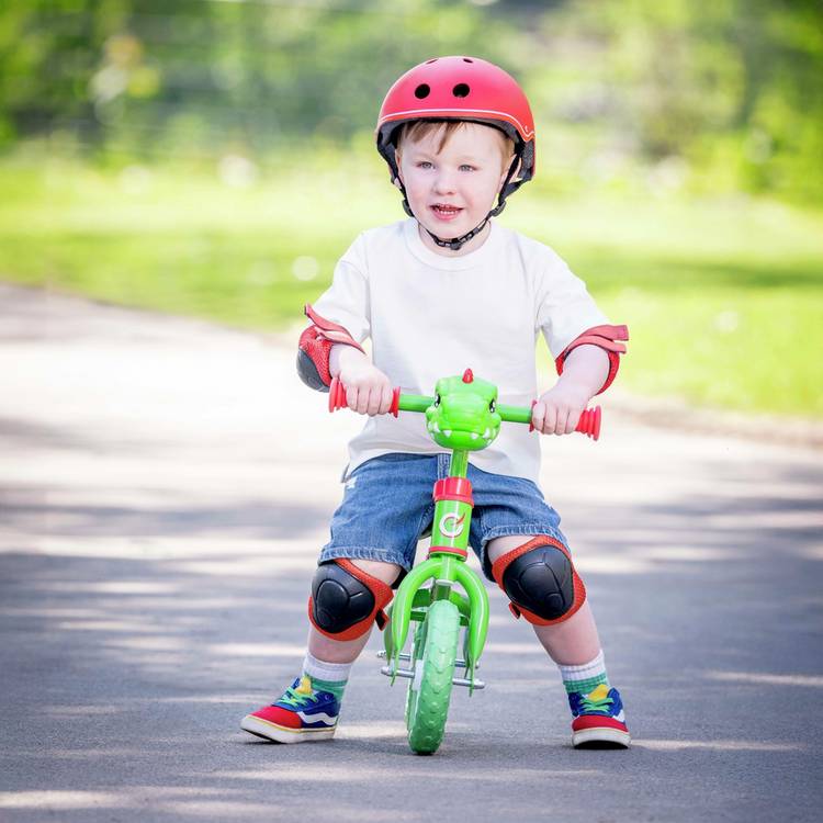 EVO Dino balance bike 8 inch with steel frame, imported from the UK