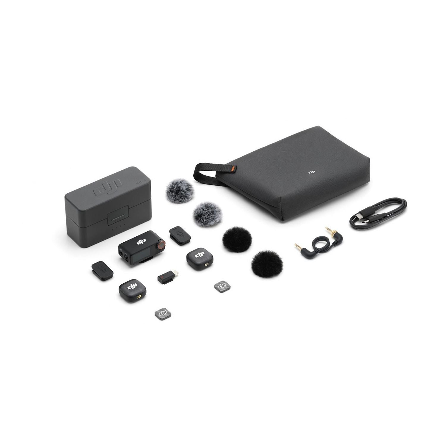 DJI Mic 3 wireless microphone kit with charging case - British product