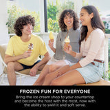 Ninja CREAMi Scoop & Swirl ice cream maker (British brand)