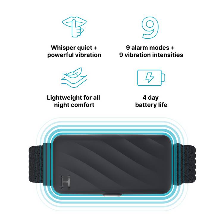 Homedics WakeBand silent vibrating alarm (British brand)