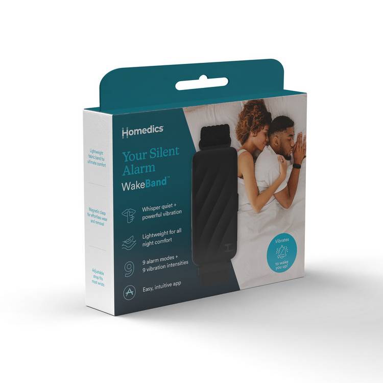 Homedics WakeBand silent vibrating alarm (British brand)