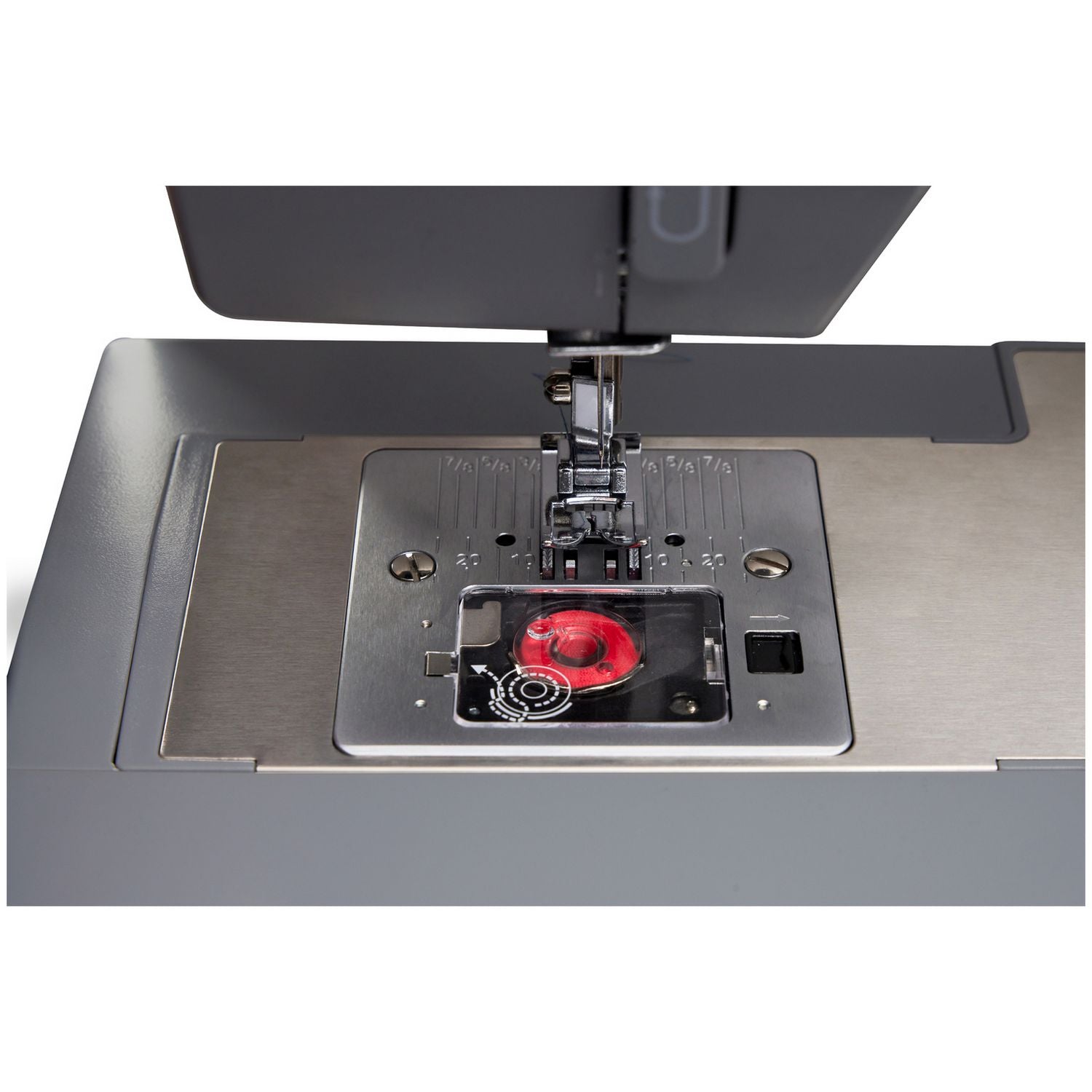 Singer 4411AR heavy duty sewing machine in grey, imported from the UK