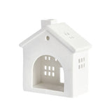 Habitat ceramic house tealight holder white 18cm (British brand)