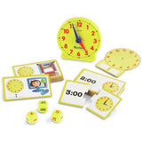Learning Resources Time Activity Set teaching clock, UK version