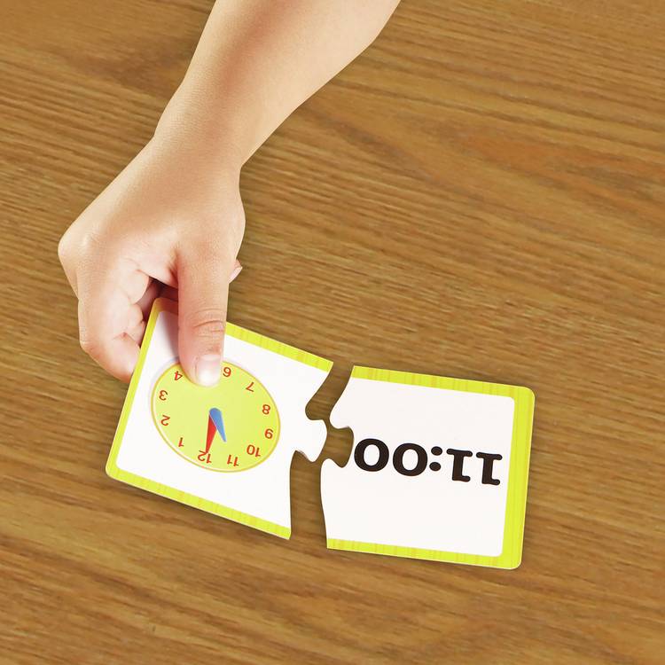 Learning Resources Time Activity Set teaching clock, UK version