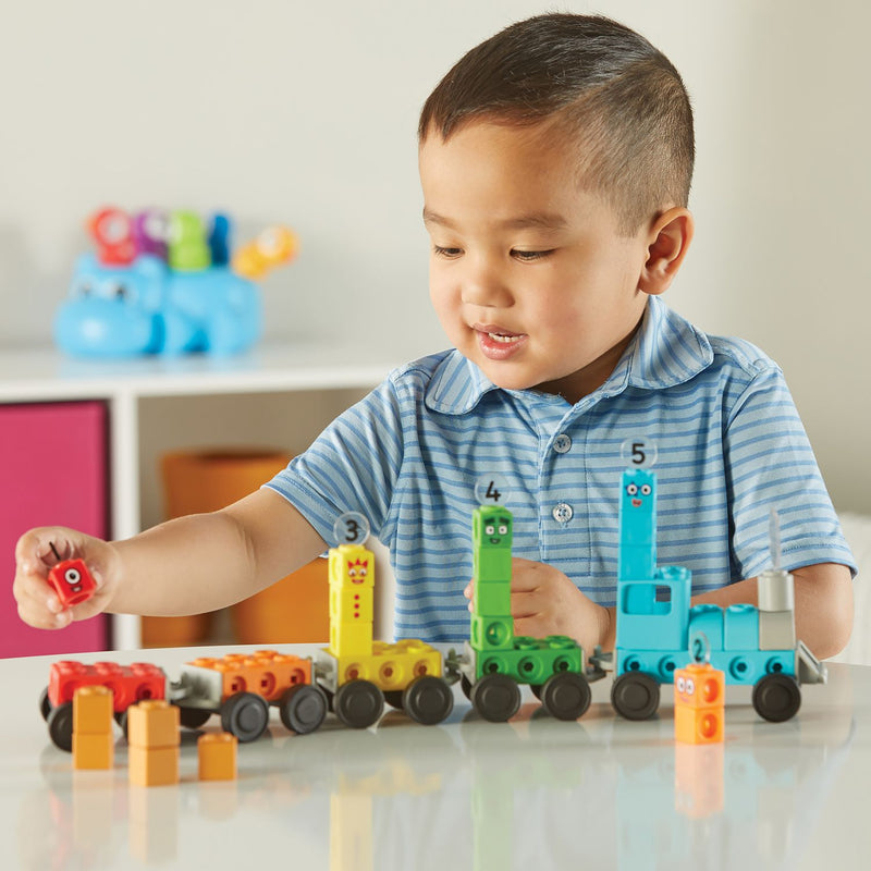 Learning Resources Numberblocks Express Train Activity Set MathLink Cubes, imported from the UK