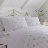 Dreams & Drapes Chloe Lilac bedding set double, imported from the UK