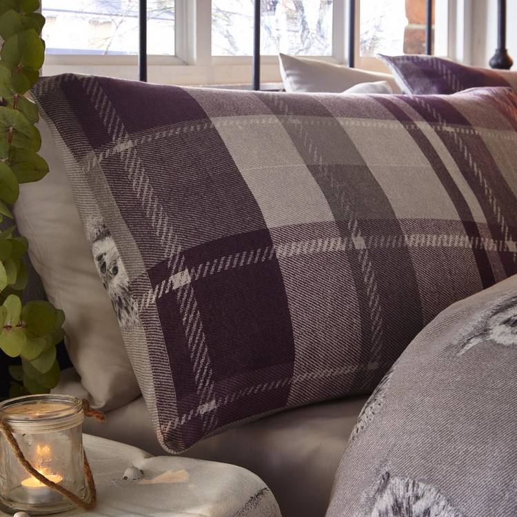 D&D Colville Check bedding set double (British brand)