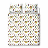 Nintendo Super Mario bedding set black and white double (British brand)