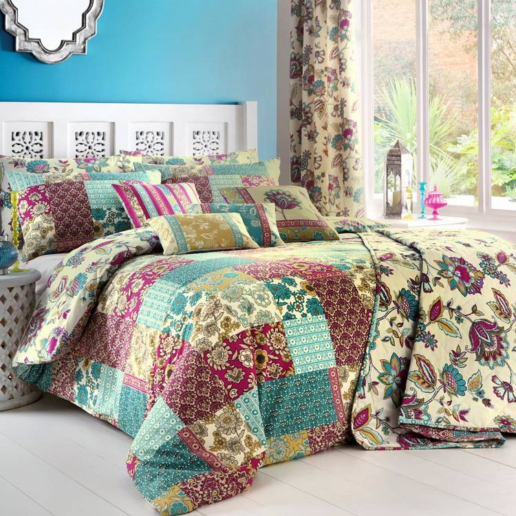 Dreams & Drapes Marinelli cream double duvet set, UK version