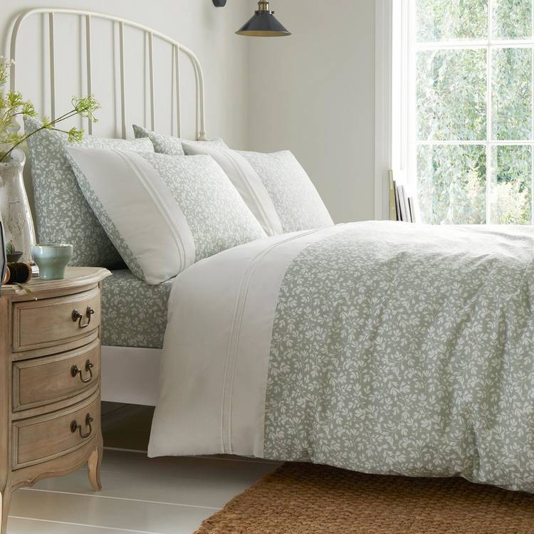 Dreams & Drapes Tess green double bedding set, UK version