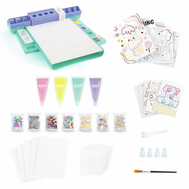 Art Lab Fluffy Paint Studio craft set - British product