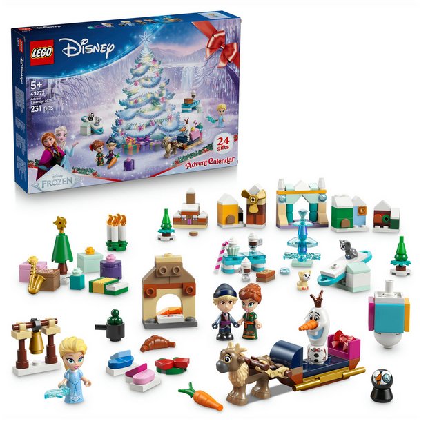 LEGO Disney Frozen Advent Calendar 2025 toy, imported from the UK