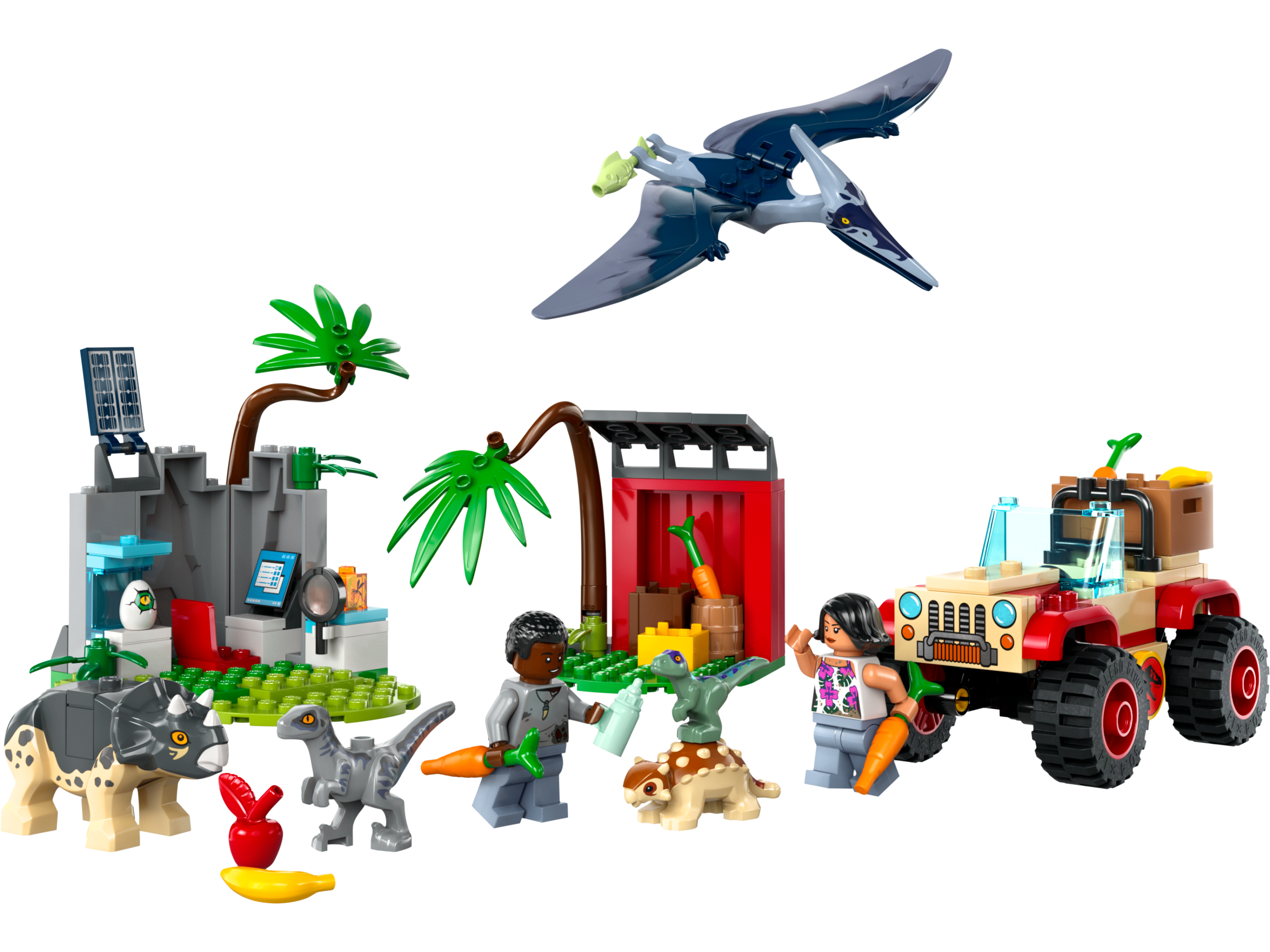 LEGO Jurassic World Baby Dinosaur Rescue Center 139 piece set - British product