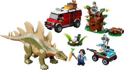 Lego LEGO Jurassic World Stegosaurus Discovery Dinosaur Playset 420 Pieces- Buy online at McGrocer